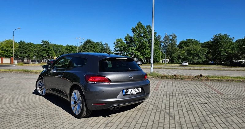 Volkswagen Scirocco cena 54900 przebieg: 149800, rok produkcji 2013 z Warszawa małe 79